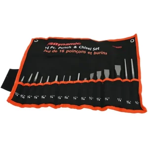 Dynamic Tools 16 Piece Punch And Chisel Set D058203