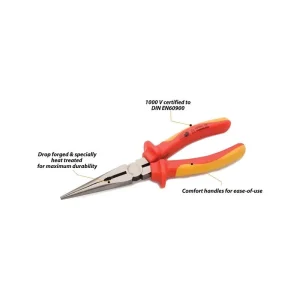 Dynamic Tools 4 Piece Plier Set, 1000V Insulated D055210