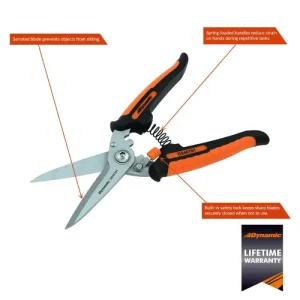 Dynamic Tools 8in Multi-Purpose Heavy-Duty Shears D046101