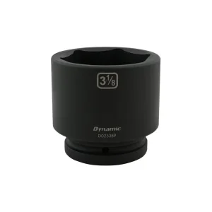 Dynamic Tools 3-1/8in X 1in Drive, 6 Point Standard Length, Impact Socket D025389