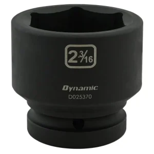 Dynamic Tools 2-3/16in X 1in Drive, 6 Point Standard Length, Impact Socket D025370