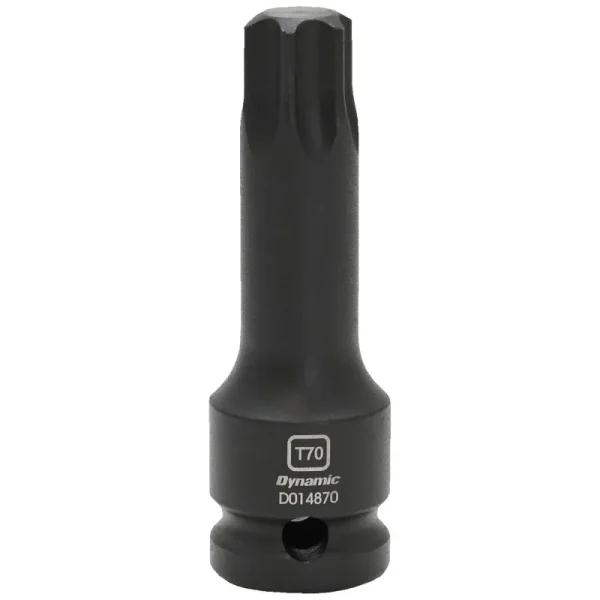 Dynamic Tools 1/2in Drive Torx Hex Head, T70, Bit Impact Socket D014870