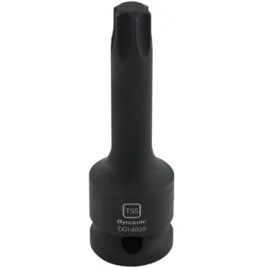 Dynamic Tools 1/2in Drive Torx Hex Head, T55, Bit Impact Socket D014855