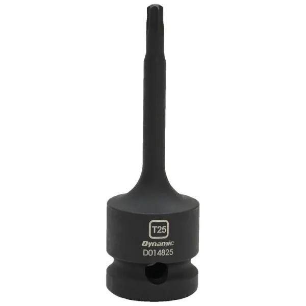 Dynamic Tools 1/2in Drive Torx Hex Head, T25, Bit Impact Socket D014825