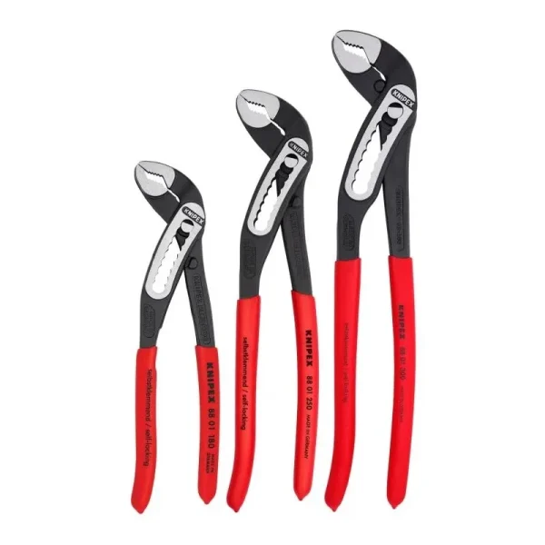 Knipex 3 Pc Alligator Pliers Set 00 20 07 US1