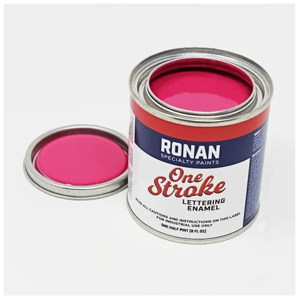 Ronan One Stroke Pin Striping Enamel Magenta Quarter Pint
