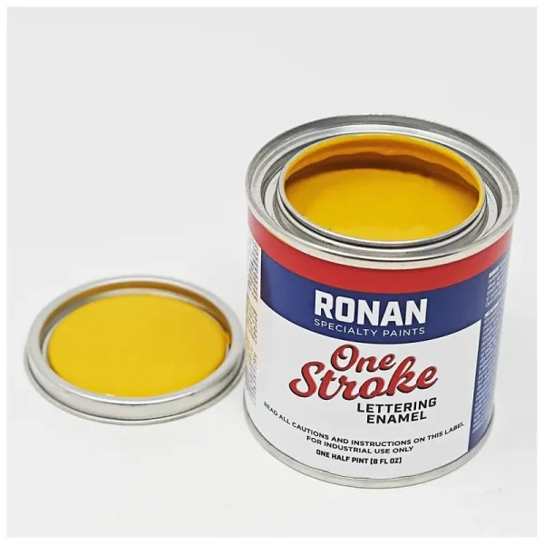 Ronan One Stroke Pin Striping Enamel Imitation Gold Quarter Pint
