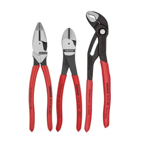 Knipex 3 Pc Pro Pliers Set 9K 00 80 157 US