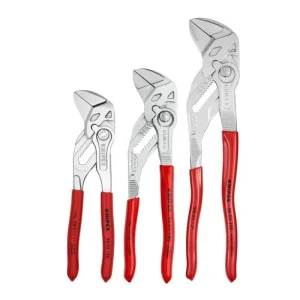 Knipex 3 Pc. Pliers Wrench Set 9K 00 80 45 US