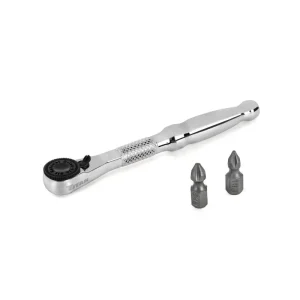 Titan Tools 1/4 in. Drive Micro Ratcheting Bit Driver 11333