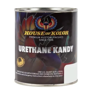 House of Kolor Urethane Enamel Kandy Oriental Blue 1 Qt HOK-UK04-Q01