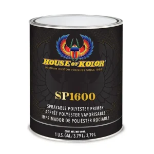 House of Kolor Sprayable Polyester Primer Low VOC Gray 1 Gallon HOK-SP1600-G01