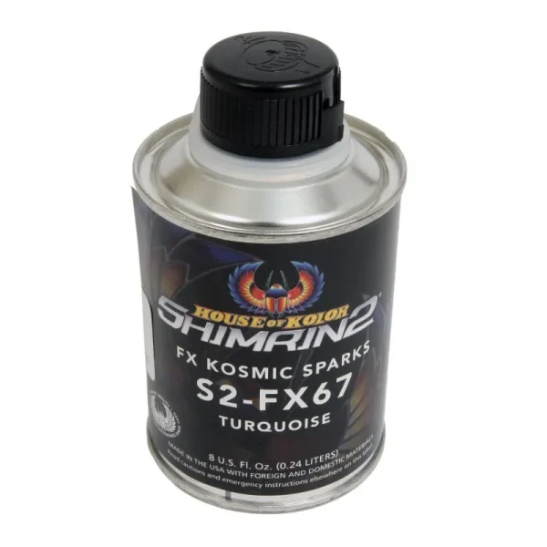 House of Kolor Shimrin2 FX Kosmic Sparks Turquoise 8oz HOK-S2-FX67-HP1