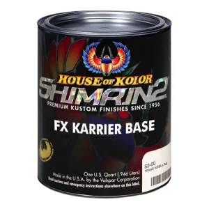 House of Kolor Shimrin2 Base Coat Jet Black 1 Gallon HOK-S2-25-G01