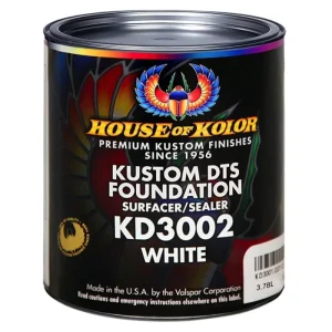 House of Kolor DTS Surfacer/Sealer – White 1 Gallon HOK-KD3002-G01