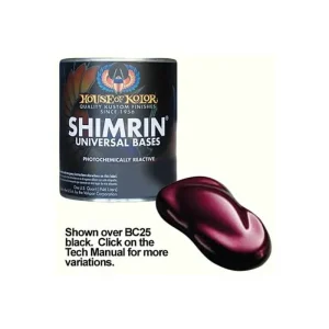 House Of Kolor Shimrin Base Coat Wild Cherry 1 qt HOK-KBC03-Q01 HOK-KBC03-Q01