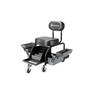 Powerbuilt Professional Shop Seat With Expandable Side Trays 941929ECE