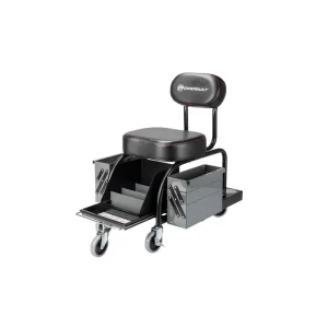 Powerbuilt Professional Shop Seat With Expandable Side Trays 941929ECE