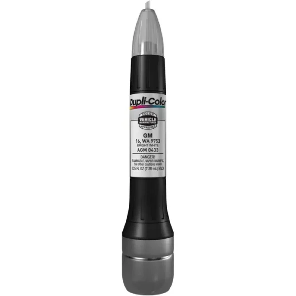 Dupli-Color Scratch Fix All-in-1 Exact-Match Touch Up Paint Pen Bright White AGM0433