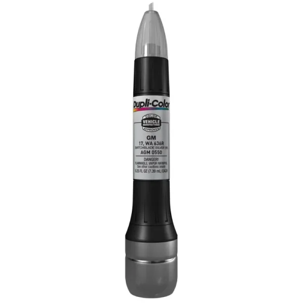 Dupli-Color Scratch Fix All-in-1 Exact-Match Touch Up Paint Pen Switchblade Silver M AGM0550