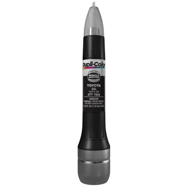 Dupli-Color Scratch Fix All-in-1 Exact-Match Touch Up Paint Pen Black Metallic ATY1566