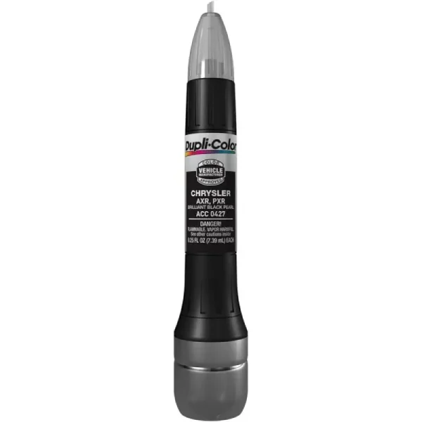 Dupli-Color Scratch Fix All-in-1 Exact-Match Touch Up Paint Pen Brilliant Black Prl ACC0427