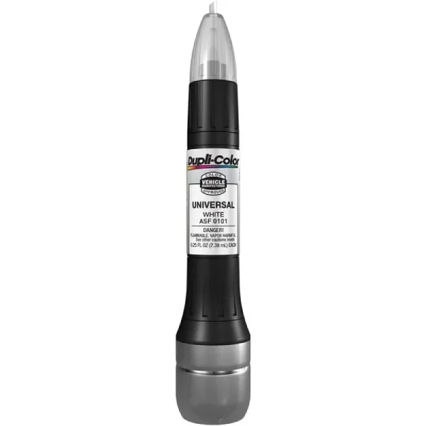 Dupli-Color Scratch Fix All-in-1 Exact-Match Touch Up Paint Pen Universal White ASF0101