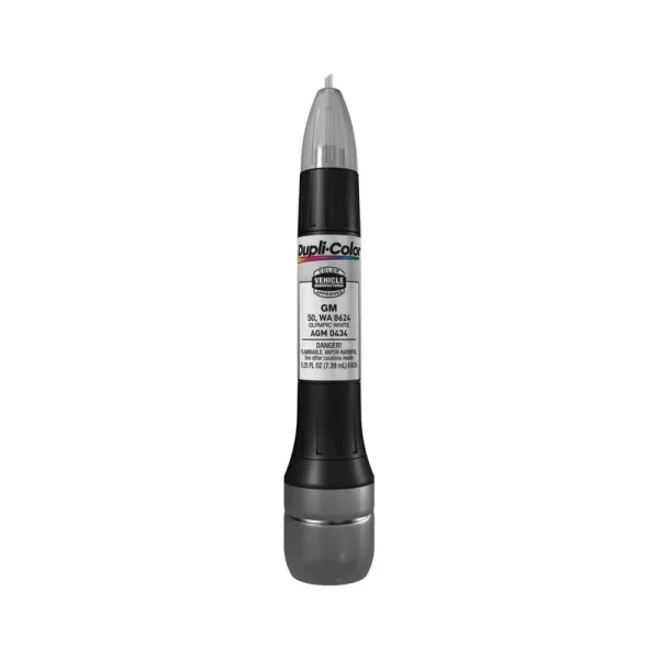 Dupli-Color Scratch Fix All-in-1 Exact-Match Touch Up Paint Pen Olympic White AGM0434