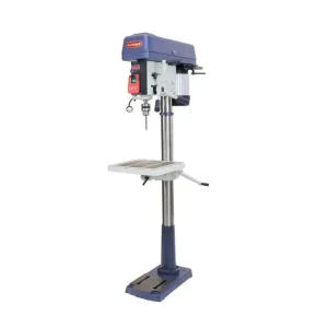 Palmgren 17In. 16- Speed Floor Step Pulley 3Ph Drill Press 9680178