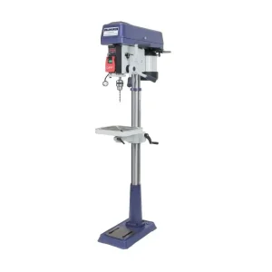 Palmgren 15In. 16- Speed Floor Step Pulley Drill Press 9680158