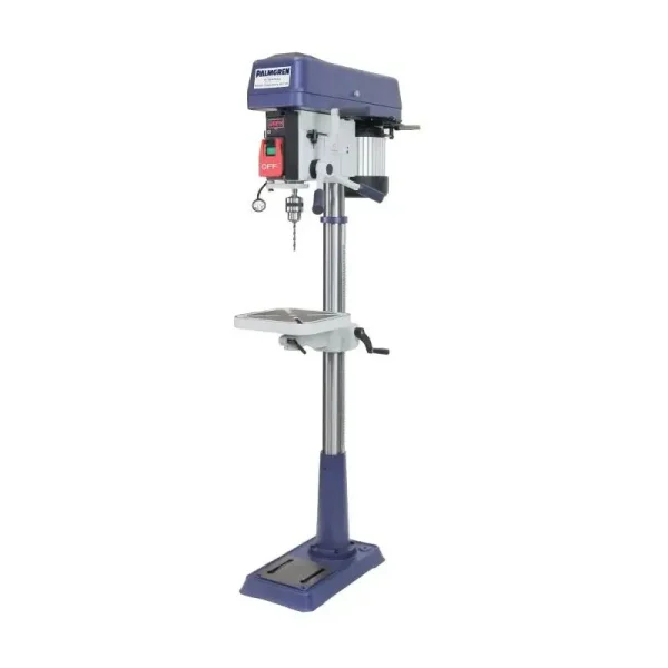 Palmgren 15In. 16- Speed Floor Step Pulley Drill Press 9680158