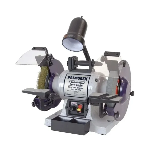 Palmgren 8In. Economy Bench Grinder 1/2 Hp 120V 9682089