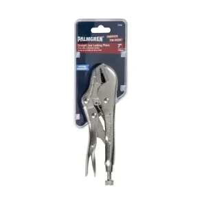 Palmgren 7In. Straight Jaw Locking Plier 70700