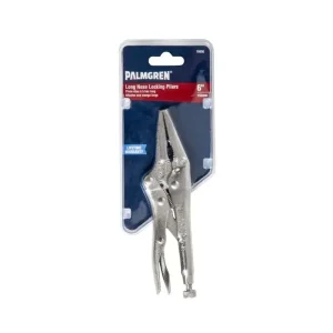 Palmgren 6In. Long Nose Locking Plier 70650
