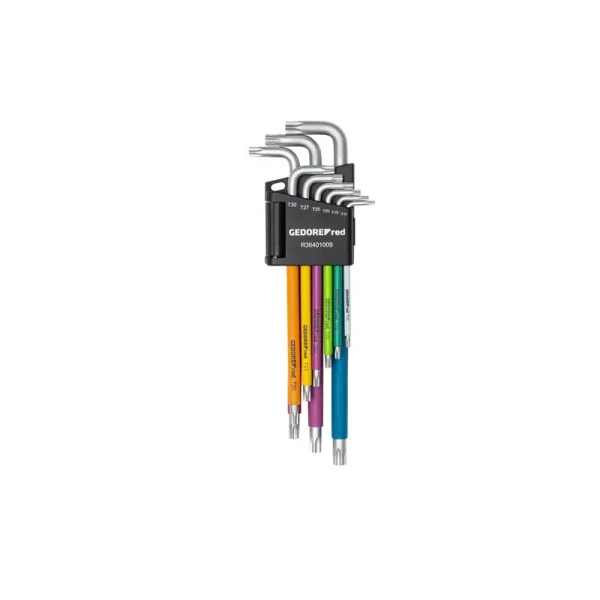 Gedore R36401009 Offset Screwdriver Set Torx T10-50 9Pcs 3301333