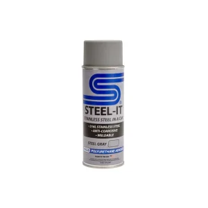STEEL-IT 1002 Polyurethane Aerosol, Steel-Gray FGAE1002D