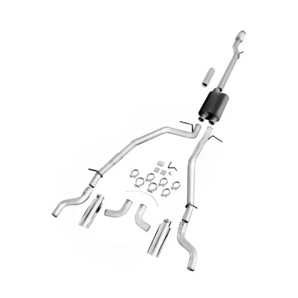Professional Products 2014-2019 Chevy Silverado and GMC Sierra 1500 Cat Back Kit (Classic Body) LEX