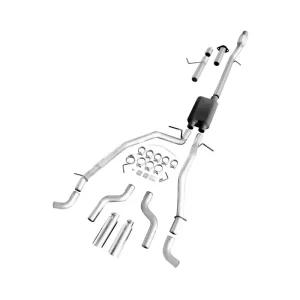 Professional Products 2007-2013 Chevy Silverado and GMC Sierra 1500 Cat Back Kit LEX4216