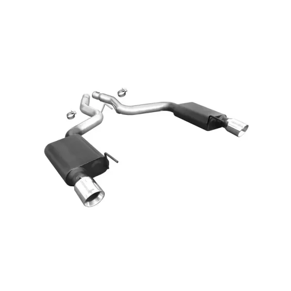 Professional Products 2015-2017 Mustang GT V8 Axle Back Exhaust Coupe + Convertible LEX4104