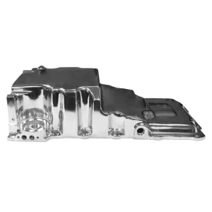 FiTech Plus LS Swap Oil Pan Ultra Low Profile Polished, 6.10L w/Filter Capacity 130103