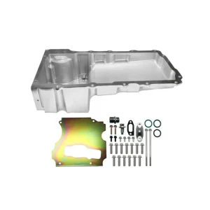 FiTech Plus LS Swap Oil Pan Standard Profile Polished, 6.00L w/Filter Capacity 130101