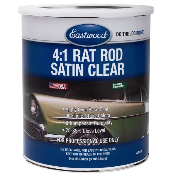 Eastwood 4:1 Rat Rod Satin Clear – 128oz