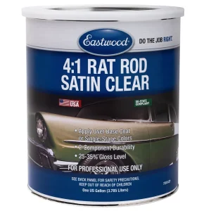 Eastwood 4:1 Rat Rod Satin Clear and Activator Gallon Kit