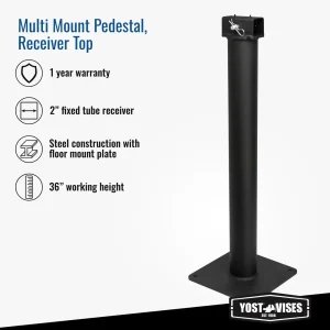 Yost Multi Mount Pedestal, Receiver Top