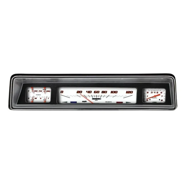 Classic Instruments 66-67 Nova Velocity White NO66VSW