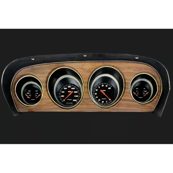 Classic Instruments Velocity Black 69-70 Mustang MU69VSB
