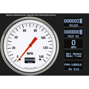Classic Instruments White Hot Mustang 67-68 5 Gauge MU67WH