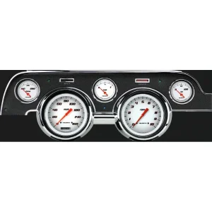 Classic Instruments Velocity White Mustang 67-68 5 Gauge MU67VSW