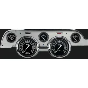 Classic Instruments Traditional Mustang 67-68 5 Gauge Brushed Aluminum MU67TRBA