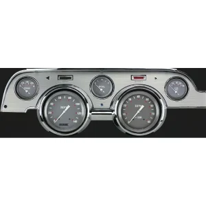 Classic Instruments SG Mustang 67-68 5 Gauge Brushed Aluminum MU67SGBA